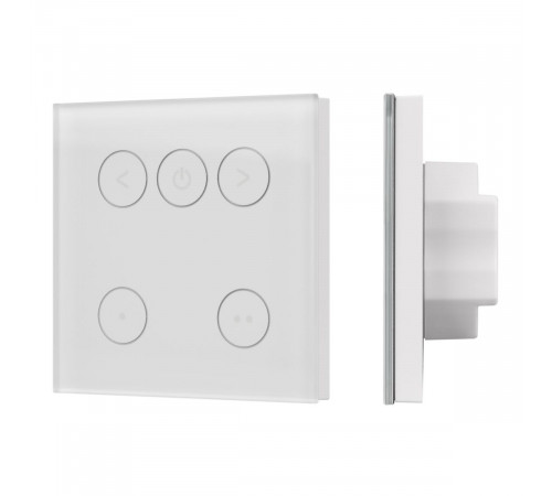 Сенсорная панель Arlight SMART-TRIAC-601-11 Белая (230V, 1.5A, TUYA Wi-Fi, 2.4G) (IARL, IP20 Пластик) 065260