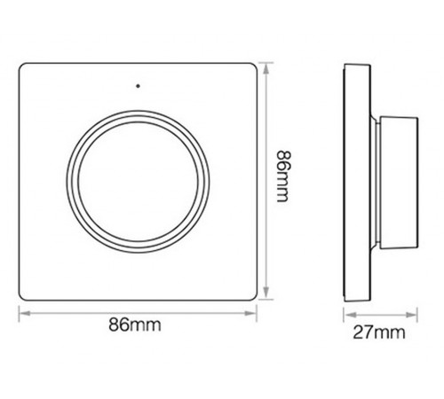 Настенная панель Quick control беспроводная SWG Standard 00-00035925