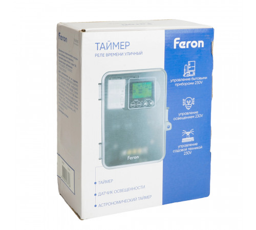 Таймер (реле времени) Feron TM100 51514 Таймер (реле времени) Feron TM100 51514