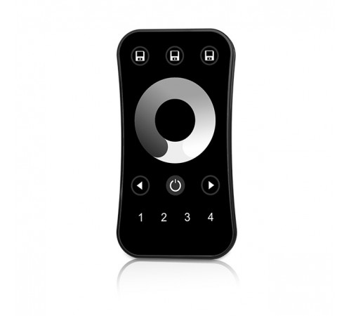 Пульт Arlight SMART-801-52-4G-3SC-DIM Black (3V, 2.4G) (IARL, IP20 Пластик) 061101