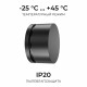 Пульт круглый IP20 24GHz CCT+mono+RGB+RGBW Apeyron  04-91