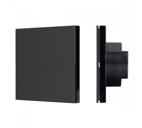 Кнопочная панель Arlight SMART DALI-301-22-4K-D2-IN Black (BUS, Frameless) (IARL, IP20 Пластик) 060976