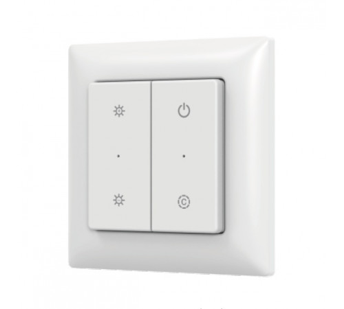 Кнопочная панель Arlight SMART-RF-801-22-MULTI белая, закруг. (3V, пластик, 2.4G) (IARL, IP20 Пластик) 066729