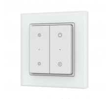 Кнопочная панель Arlight SMART-RF-801-22-MULTI белая, квадрат. (3V, стекло, 2.4G) (IARL, IP20 Пластик) 066730