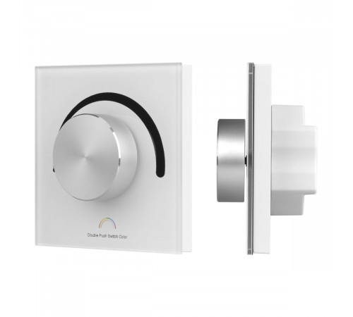 Роторная панель Arlight SMART-PWM-103-31-MULTI белый (12-48V, 3x4A, TUYA Wi-Fi, 2.4G) (IARL, IP20 Пластик) 055880