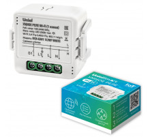 Умное реле Wi-Fi Uniel UL-00011708 1 канал. 100-240В. 16А 300Вт UCH-A301 1C/WF WHITE