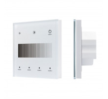 Сенсорная панель Arlight SMART-DALI-301-11-1G-4SC-DIM-IN White (BUS/24V, Touch, 2.4G) 046549