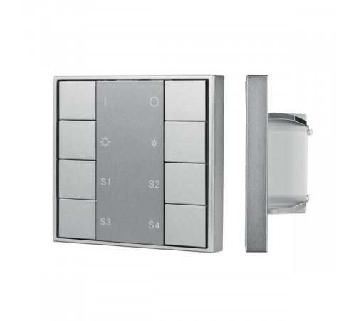 Кнопочная панель Arlight DALI-201-23-1G-4SC-DIM-DT6-IN Silver (BUS, Frame) 048187 Кнопочная панель Arlight DALI-201-23-1G-4SC-DIM-DT6-IN Silver (BUS, Frame) 048187