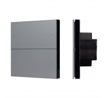 Кнопочная панель Arlight SMART DALI-301-22-4K-D2-IN Grey (BUS, Frameless) (IARL, IP20 Пластик) 060977