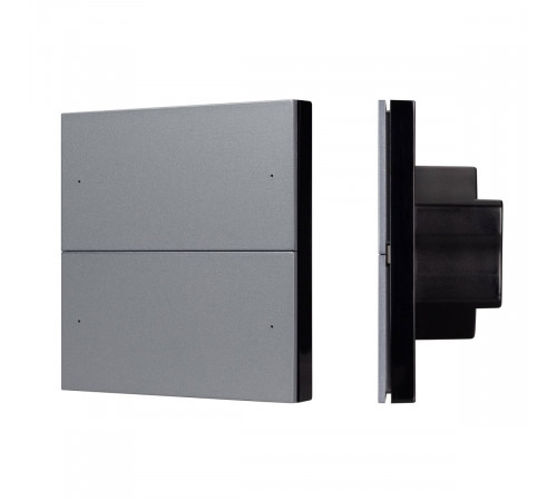 Кнопочная панель Arlight SMART DALI-301-22-4K-D2-IN Grey (BUS, Frameless) (IARL, IP20 Пластик) 060977