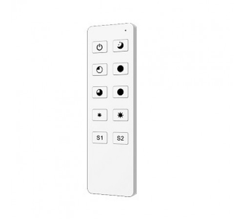 Пульт Arlight Intelligent SMART-801-22-1G-2SC-DIM White (3V, 2.4G) 045930 Пульт Arlight Intelligent SMART-801-22-1G-2SC-DIM White (3V, 2.4G) 045930