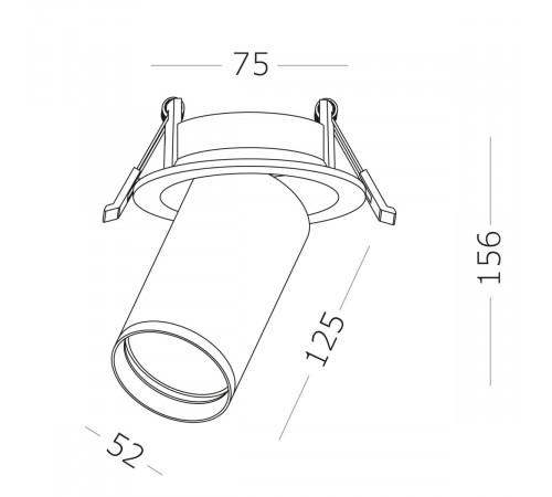 Встраиваемый спот ST Luce ST759.438.07