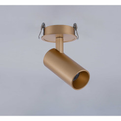 Встраиваемый спот iLedex Technical Plum 100 BRASS