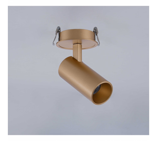 Встраиваемый спот iLedex Technical Plum 100 BRASS