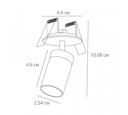 Подсветка для ювелирных изделий Arte Lamp Presto A6386PL-1BK