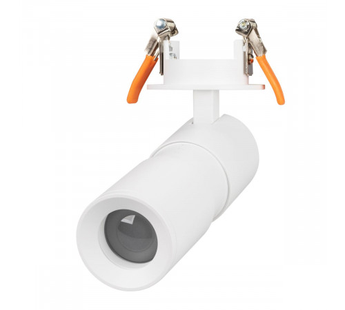 Спот Arlight LGD-ARTEMIS-BUILT-FLAP-R55-12W Warm2700 (WH, 8-80 deg, 230V) (IP20 Металл) 062273