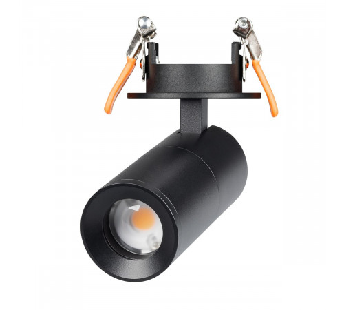 Спот Arlight LGD-ARTEMIS-BUILT-FLAP-R55-12W Warm2700 (BK, 8-80 deg, 230V) (IP20 Металл) 062274