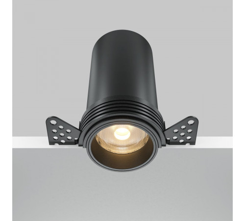 Встраиваемый спот Maytoni Technical Focus Led DL125-L12-3K-TRS-B Встраиваемый спот Maytoni Technical Focus Led DL125-L12-3K-TRS-B