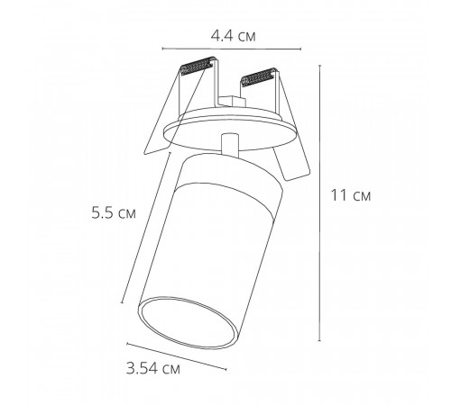 Подсветка для ювелирных изделий Arte Lamp Presto A6387PL-1BK