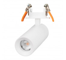 Спот Arlight LGD-ARTEMIS-BUILT-FLAP-R55-12W Warm2700 (WH, 8-80 deg, 230V) (IP20 Металл) 062273