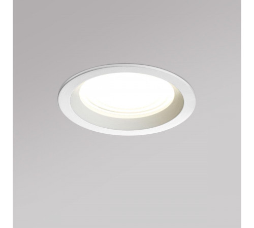 Встраиваемый светильник с переключателем цветовой температуры и угла рассеивания Novotech Wir Fluo 359844