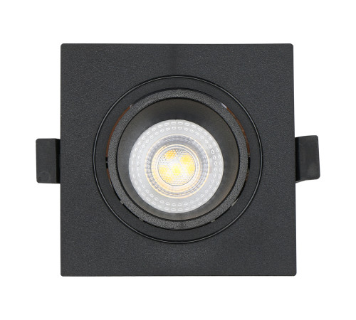 Встраиваемый светильник General GCL-MR16-SQ-BLACK 661283