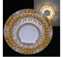 Встраиваемый светильник Reluce 22092-9.0-001PL MR16+LED3W CL+GD