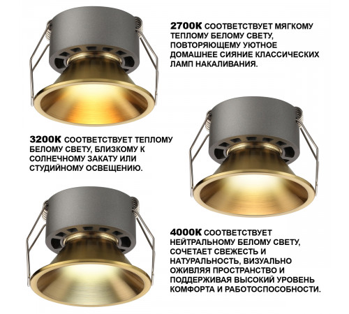 Встраиваемый светильник Novotech Nova Wir 359856