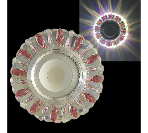 Встраиваемый светильник Reluce 42112-9.0-001PL MR16+LED3W CL/PK+MIX