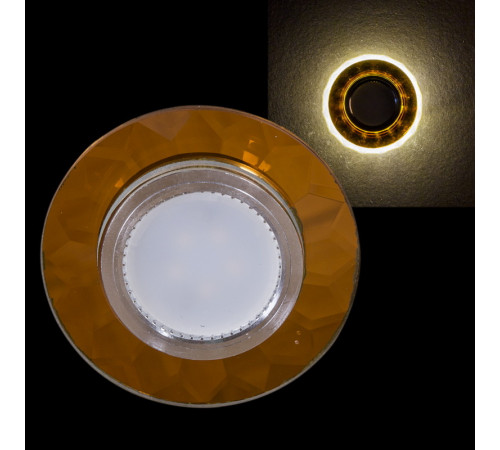 Встраиваемый светильник Reluce 14008-9.0-001LD MR16+LED3W TEA Встраиваемый светильник Reluce 14008-9.0-001LD MR16+LED3W TEA