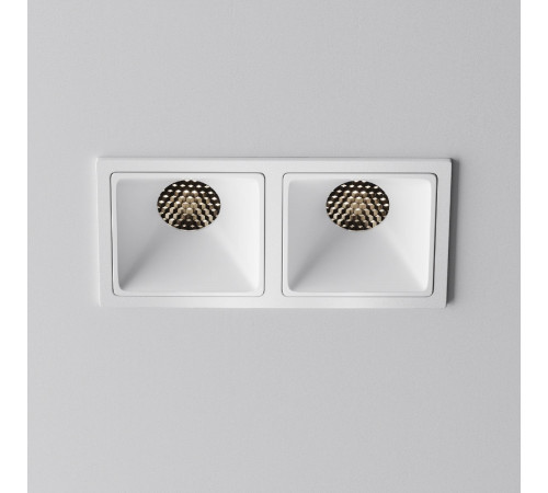 Встраиваемый светильник Maytoni Alfa LED DL043-02-10W4K-SQ-W-1 Встраиваемый светильник Maytoni Alfa LED DL043-02-10W4K-SQ-W-1