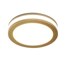 Встраиваемый светодиодный светильник Elektrostandard DSKR80 5W 4200K SGD золото матовый 4690389041303