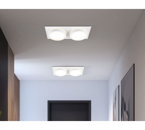 Встраиваемый светильник Ambrella Light GX53 Acrylic Tech Techno Spot TN52423 Встраиваемый светильник Ambrella Light GX53 Acrylic Tech Techno Spot TN52423