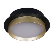 Встраиваемый светильник Reluce 53005-9.0-001RLD GX53 BK+GD