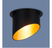 Встраиваемый светильник Elektrostandard 7005 MR16 BK/GD черный/золото 4690389123689