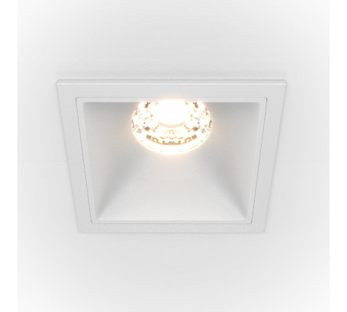 Встраиваемый светильник Maytoni Technical Alfa LED DL043-01-10W4K-D-SQ-W