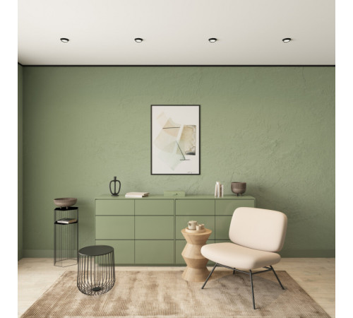 Встраиваемый светильник Denkirs Flat DK2090-BK Встраиваемый светильник Denkirs Flat DK2090-BK