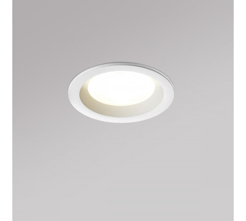 Встраиваемый светильник с переключателем цветовой температуры и угла рассеивания Novotech Wir Fluo 359842