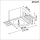 Встраиваемый светильник Novotech Wir Cail 371011