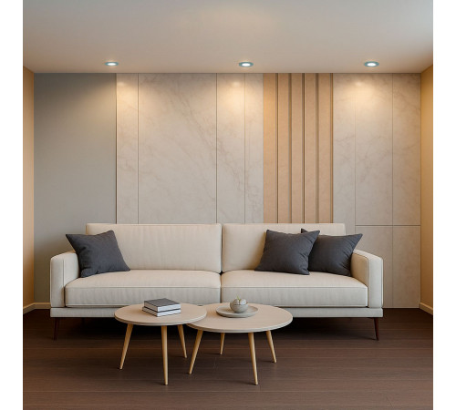 Встраиваемый светильник Fametto Luciole DLS-L208 GU5.3 CHROME/WHITE UL-00013091