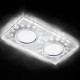 Встраиваемый светодиодный светильник Ambrella Light Led S234/2 W/CH/WH