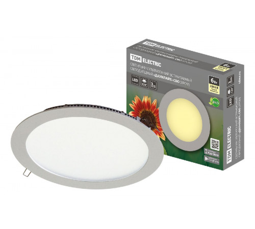 Встраиваемый светодиодный светильник TDM Electric Даунлайт СВО SQ0329-0101 Встраиваемый светодиодный светильник TDM Electric Даунлайт СВО SQ0329-0101