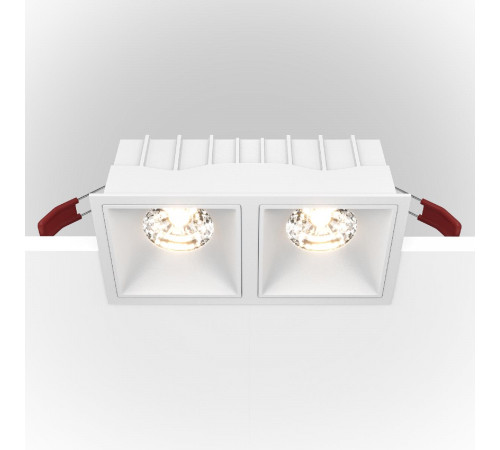 Встраиваемый светильник Maytoni Technical Alfa LED DL043-02-15W4K-SQ-W Встраиваемый светильник Maytoni Technical Alfa LED DL043-02-15W4K-SQ-W