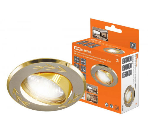 Встраиваемый светильник TDM Electric СВ 02-01 SQ0359-0001 Встраиваемый светильник TDM Electric СВ 02-01 SQ0359-0001