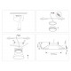 Встраиваемый светильник Ambrella Light Techno spot IP Protect TN6609