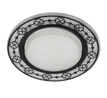 Встраиваемый светильник ЭРА DK LD28 WH/BK Б0037390