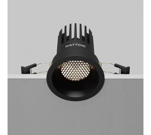 Встраиваемый светильник Maytoni Dip DL117-15W-4K-B Встраиваемый светильник Maytoni Dip DL117-15W-4K-B