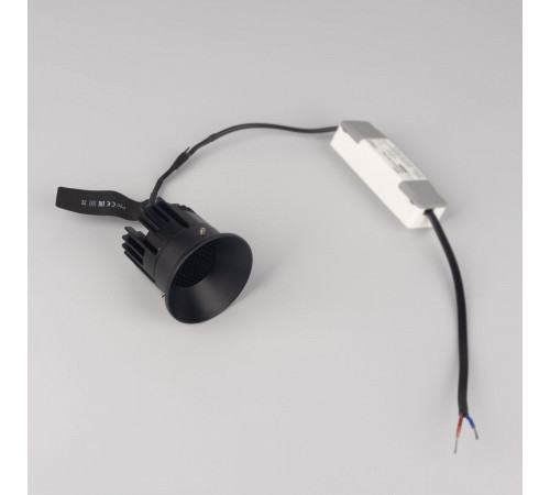 Светильник безрамочный Arlight DL-INTRAL-R63-8W Day4000 (Черный RAL9005, 36 deg, 230V) (IP20 Металл) 064930