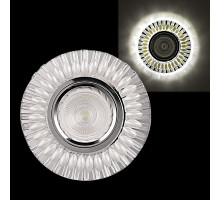 Встраиваемый светильник Reluce 16168-9.0-001GP MR16+LED3W WT/CL