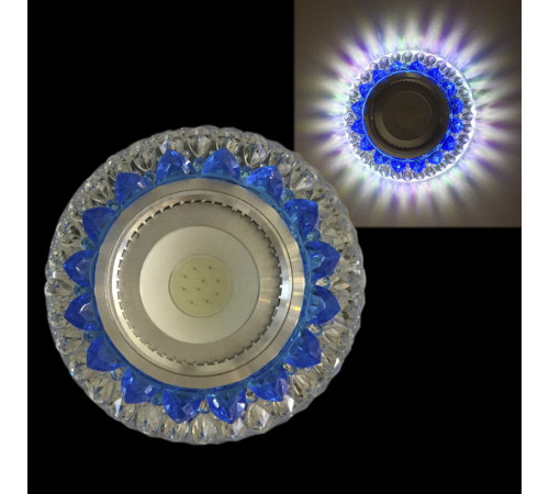 Встраиваемый светильник Reluce 42205-9.0-001PL MR16+LED3W CL/LBL+MIX Встраиваемый светильник Reluce 42205-9.0-001PL MR16+LED3W CL/LBL+MIX